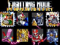 une photo d'Ã©cran de Mighty Morphin Power Rangers Fighting Edition sur Nintendo Super Nes